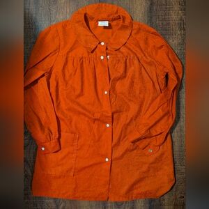 💙 SiLin 💙 Vintage Floral + Gold Shirt